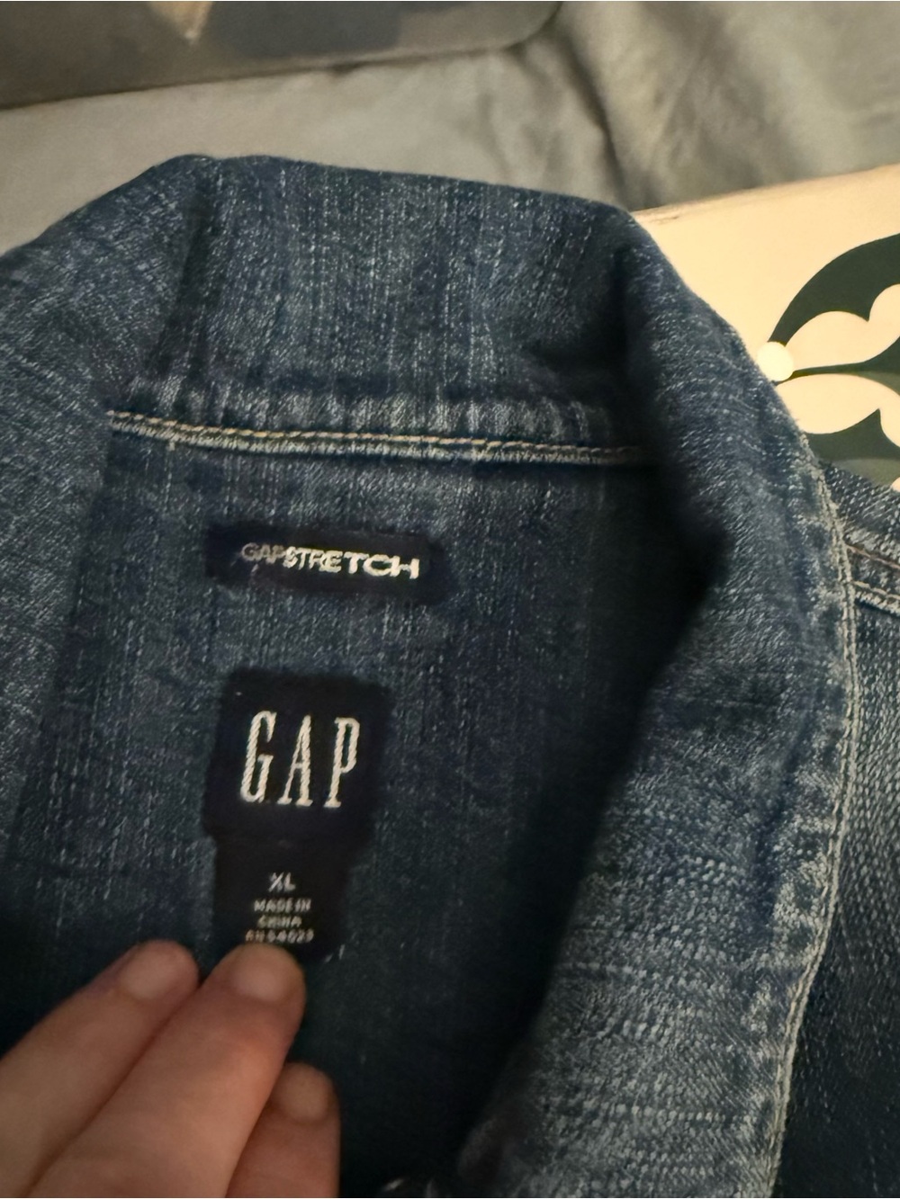 Gap Classic Blue Denim Jacket - Picture 3 of 5